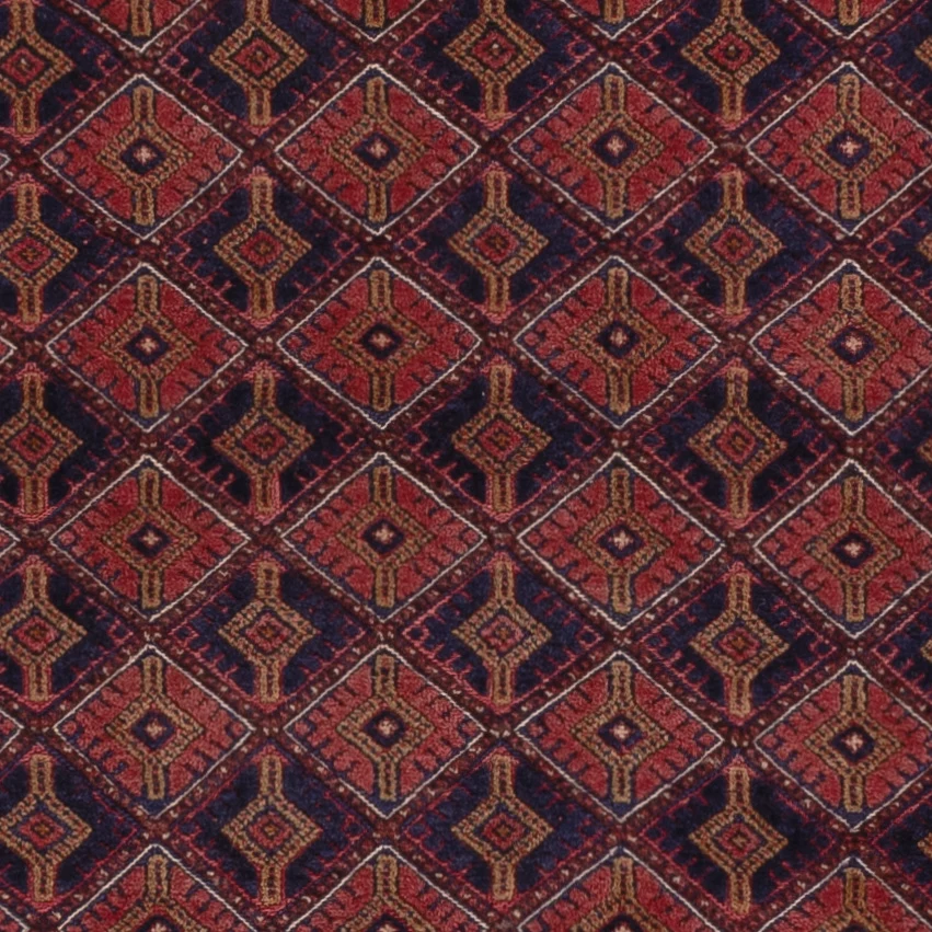 Kelim Teppich - Oriental - 203 x 152 cm - dunkelrot