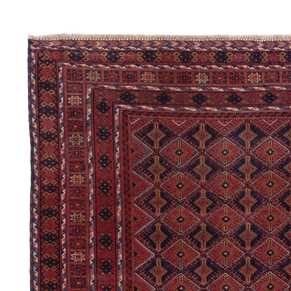Kelim Teppich - Oriental - 203 x 152 cm - dunkelrot