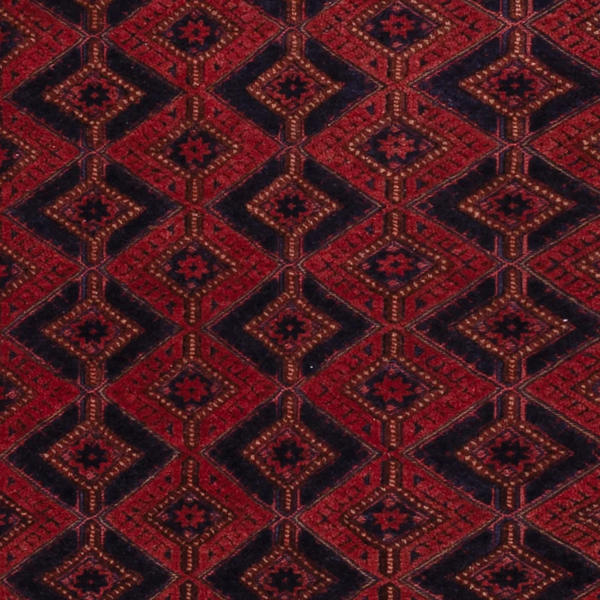 Kelim Teppich - Oriental - 203 x 155 cm - dunkelrot