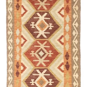Kelim Teppich - Oriental 203 x 73 cm - beige