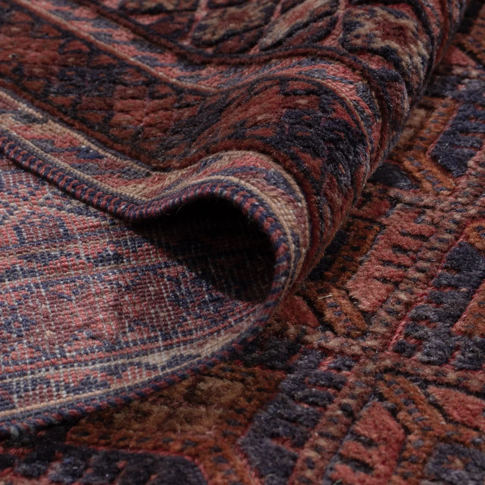Kelim Teppich - Oriental - 204 x 152 cm - dunkelrot