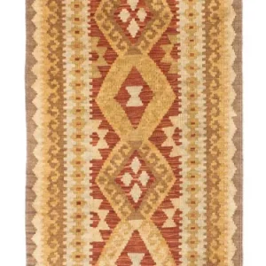 Kelim Teppich - Oriental 204 x 67 cm - beige