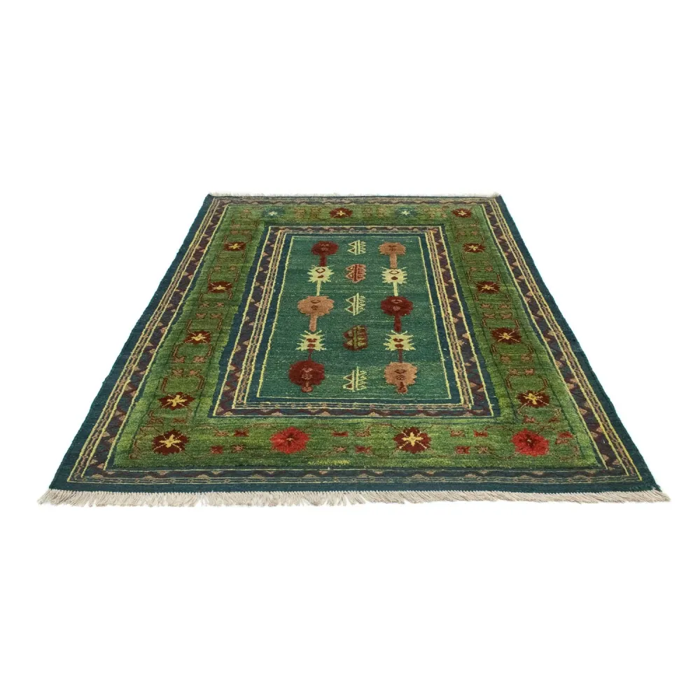 Kelim Teppich - Oriental 205 x 147 cm - grün