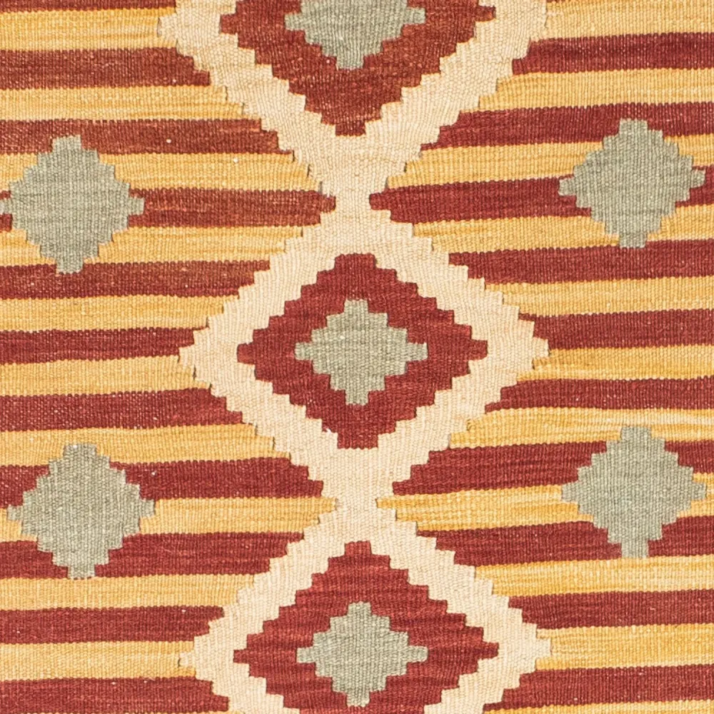Kelim Teppich - Oriental 207 x 74 cm - beige