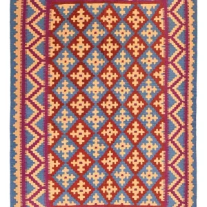 Kelim Teppich - Oriental - 208 x 150 cm - mehrfarbig