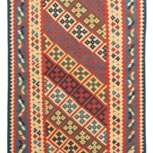 Kelim Teppich - Oriental 208 x 158 cm - mehrfarbig