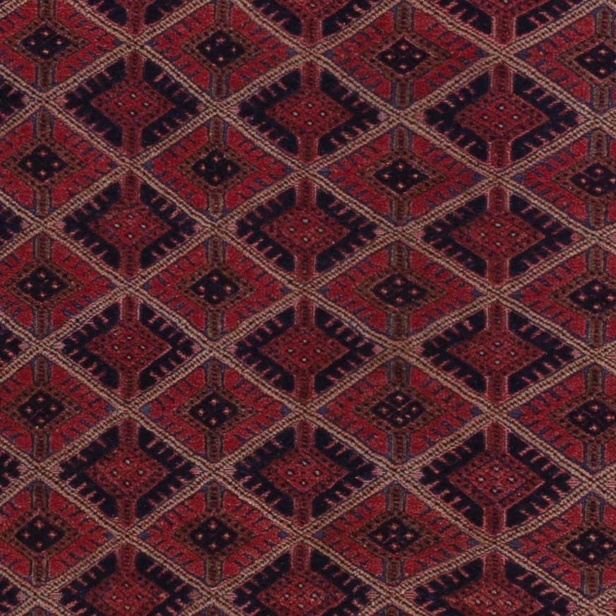 Kelim Teppich - Oriental - 209 x 151 cm - dunkelrot