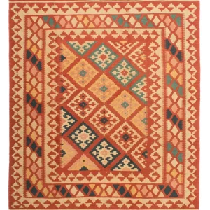 Kelim Teppich - Oriental 213 x 193 cm - mehrfarbig