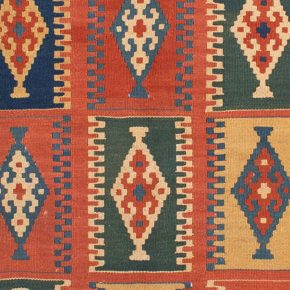 Kelim Teppich - Oriental 215 x 163 cm - mehrfarbig