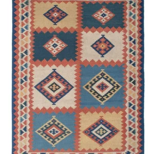 Kelim Teppich - Oriental 216 x 161 cm - mehrfarbig