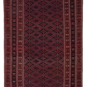 Kelim Teppich - Oriental - 221 x 146 cm - dunkelrot