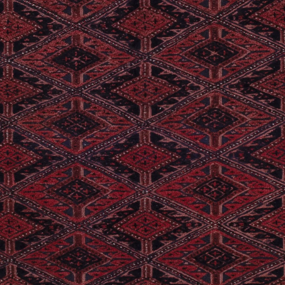 Kelim Teppich - Oriental - 221 x 146 cm - dunkelrot