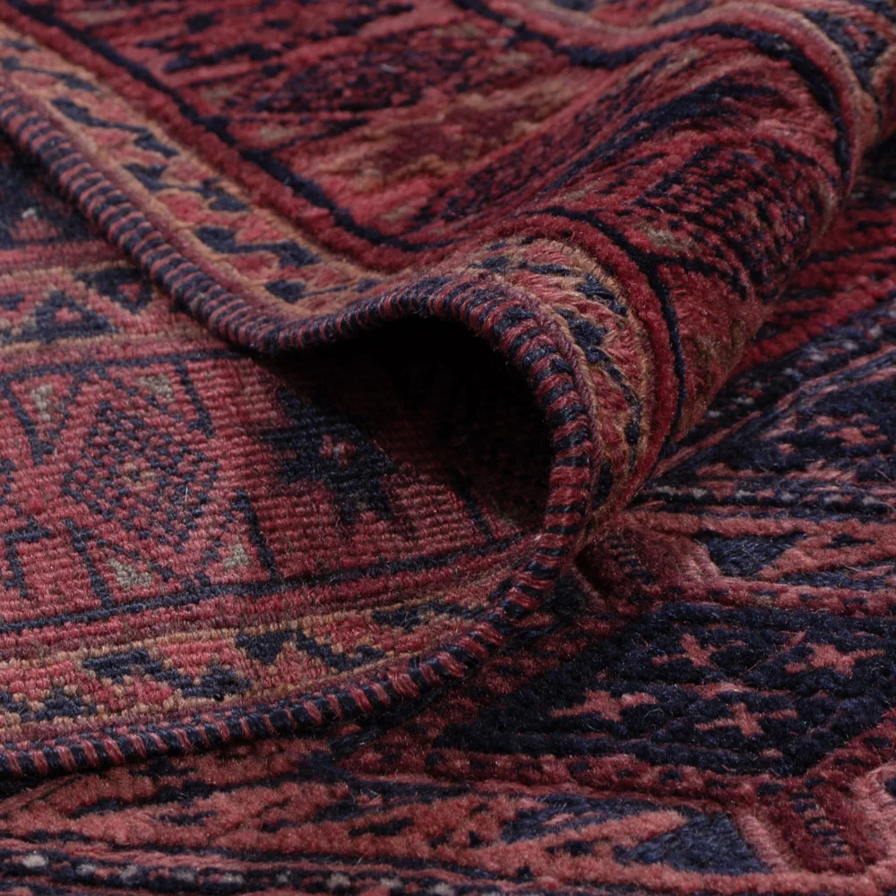 Kelim Teppich - Oriental - 221 x 146 cm - dunkelrot