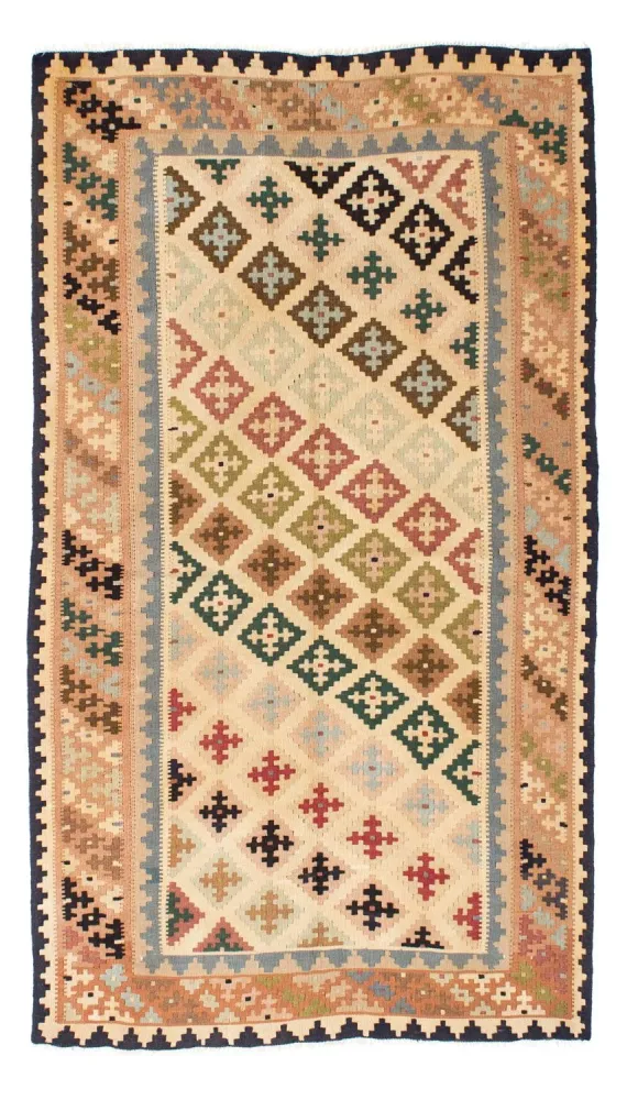 Kelim Teppich - Oriental 223 x 132 cm - beige