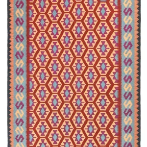 Kelim Teppich - Oriental - 244 x 166 cm - mehrfarbig