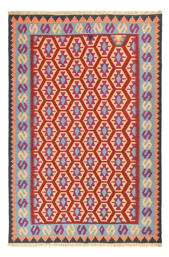 Kelim Teppich - Oriental - 244 x 166 cm - mehrfarbig
