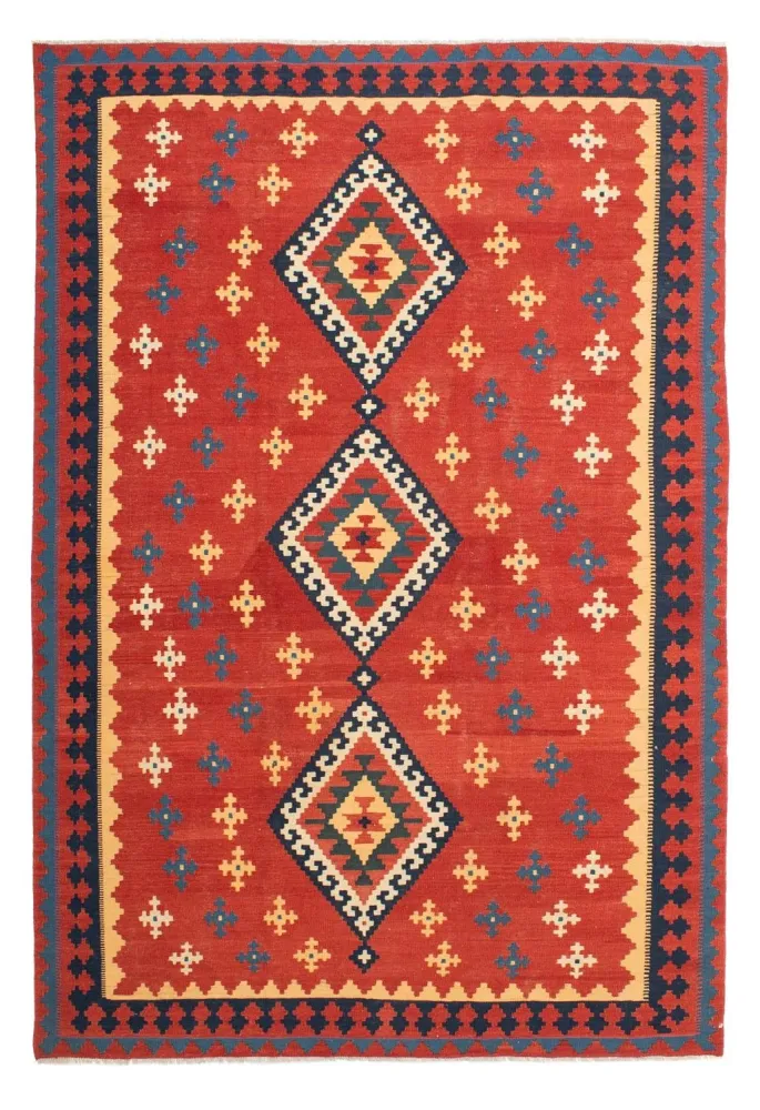 Kelim Teppich - Oriental 300 x 210 cm - rost