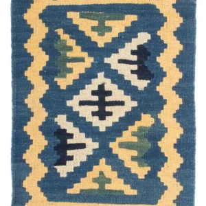 Kelim Teppich - Oriental - 60 x 40 cm - mehrfarbig