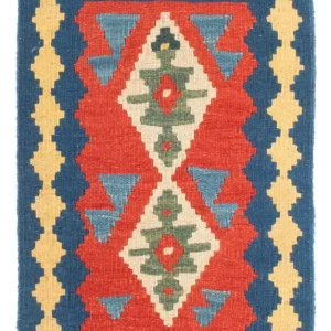 Kelim Teppich - Oriental - 60 x 40 cm - mehrfarbig