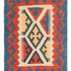 Kelim Teppich - Oriental - 60 x 40 cm - mehrfarbig