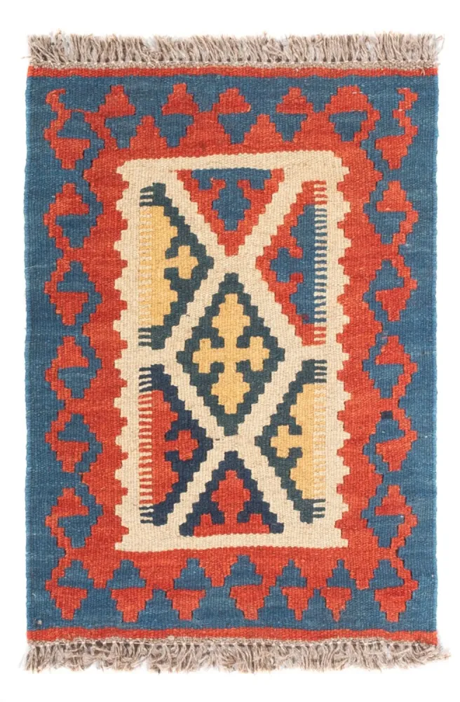 Kelim Teppich - Oriental - 60 x 40 cm - mehrfarbig