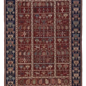 Kelim Teppich - Oriental - Soumak - 236 x 178 cm - rost