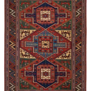 Kelim Teppich - Oriental - Soumak - 276 x 205 cm - rot