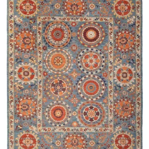 Kelim Teppich - Oriental - Soumak - 310 x 244 cm - mehrfarbig