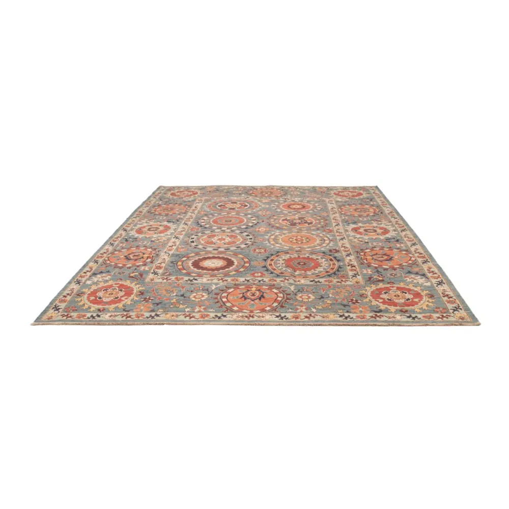 Kelim Teppich - Oriental - Soumak - 310 x 244 cm - mehrfarbig