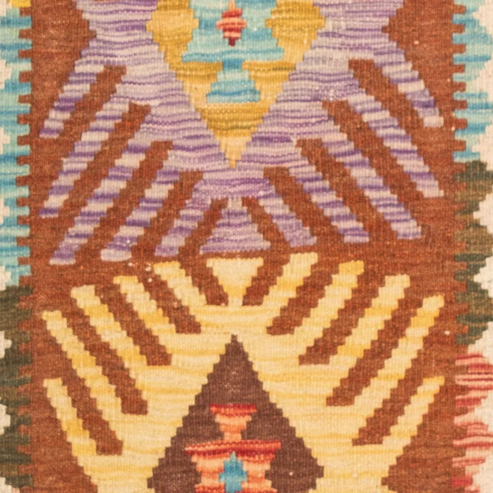 Kelim Teppich - Splash 125 x 80 cm - mehrfarbig