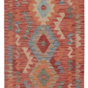 Kelim Teppich - Splash - 125 x 74 cm - mehrfarbig