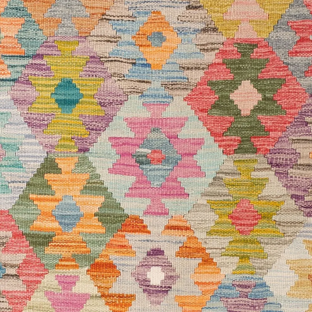 Kelim Teppich - Splash - 181 x 120 cm - mehrfarbig
