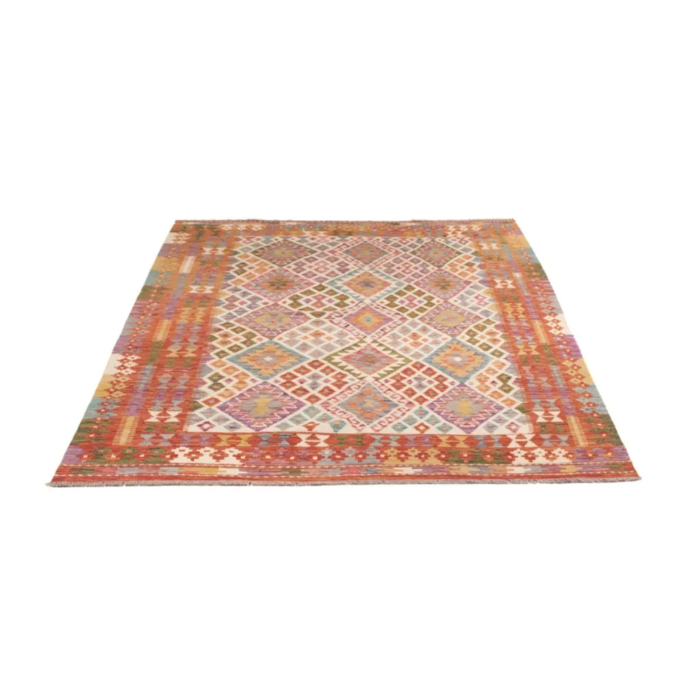 Kelim Teppich - Splash - 236 x 170 cm - mehrfarbig