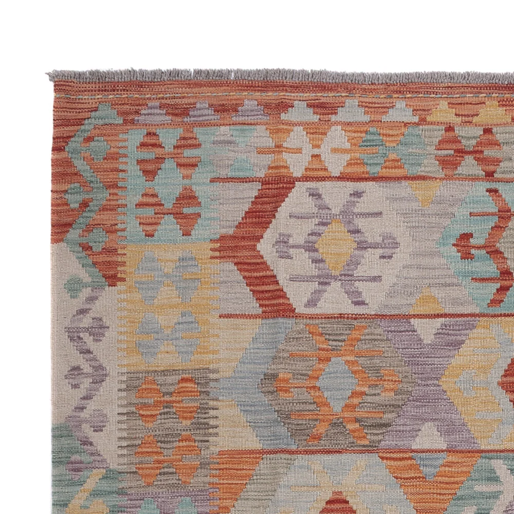Kelim Teppich - Splash - 236 x 173 cm - mehrfarbig