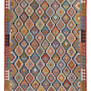 Kelim Teppich - Splash - 240 x 180 cm - mehrfarbig