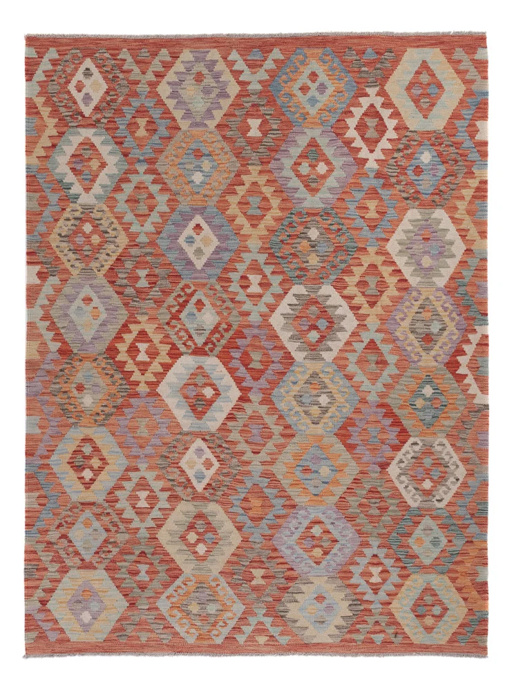 Kelim Teppich - Splash - 240 x 181 cm - mehrfarbig