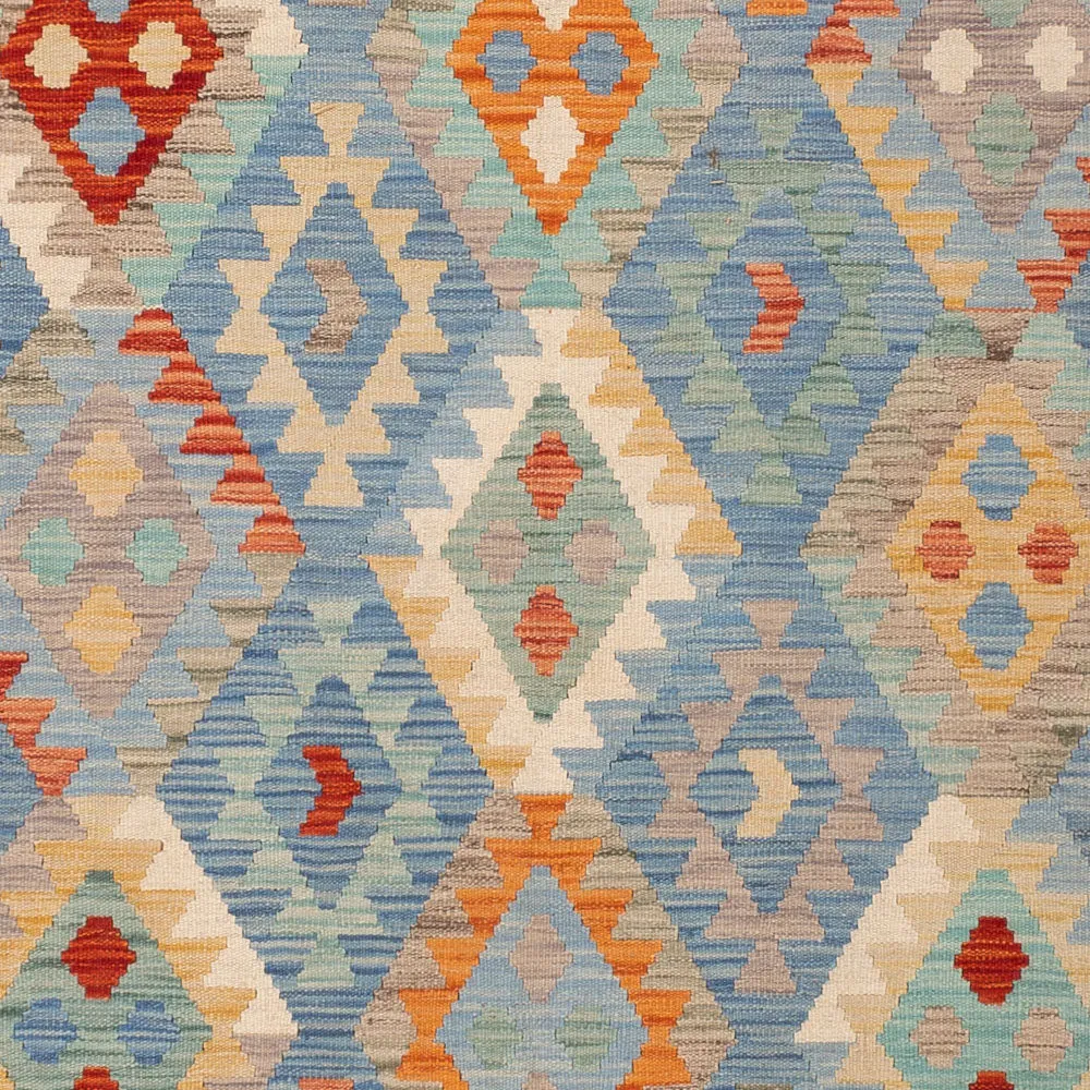 Kelim Teppich - Splash - 246 x 173 cm - bunt
