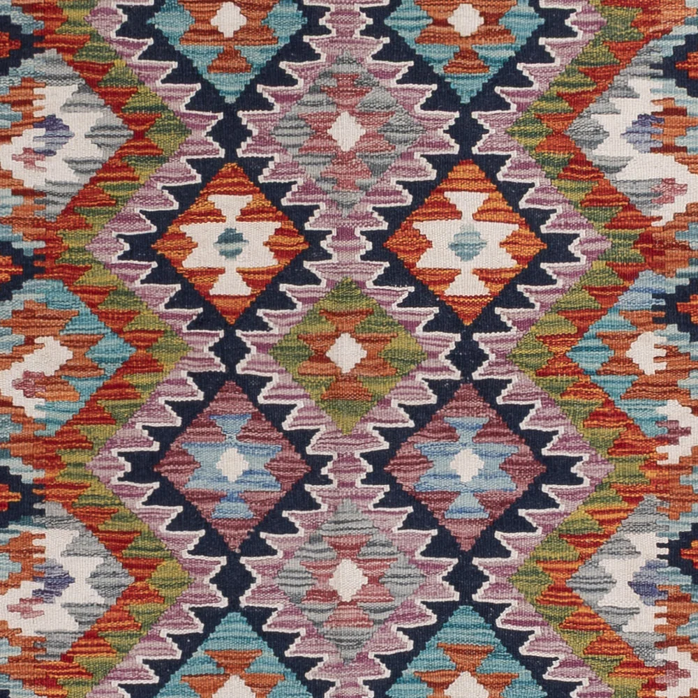 Kelim Teppich - Splash - 248 x 177 cm - mehrfarbig