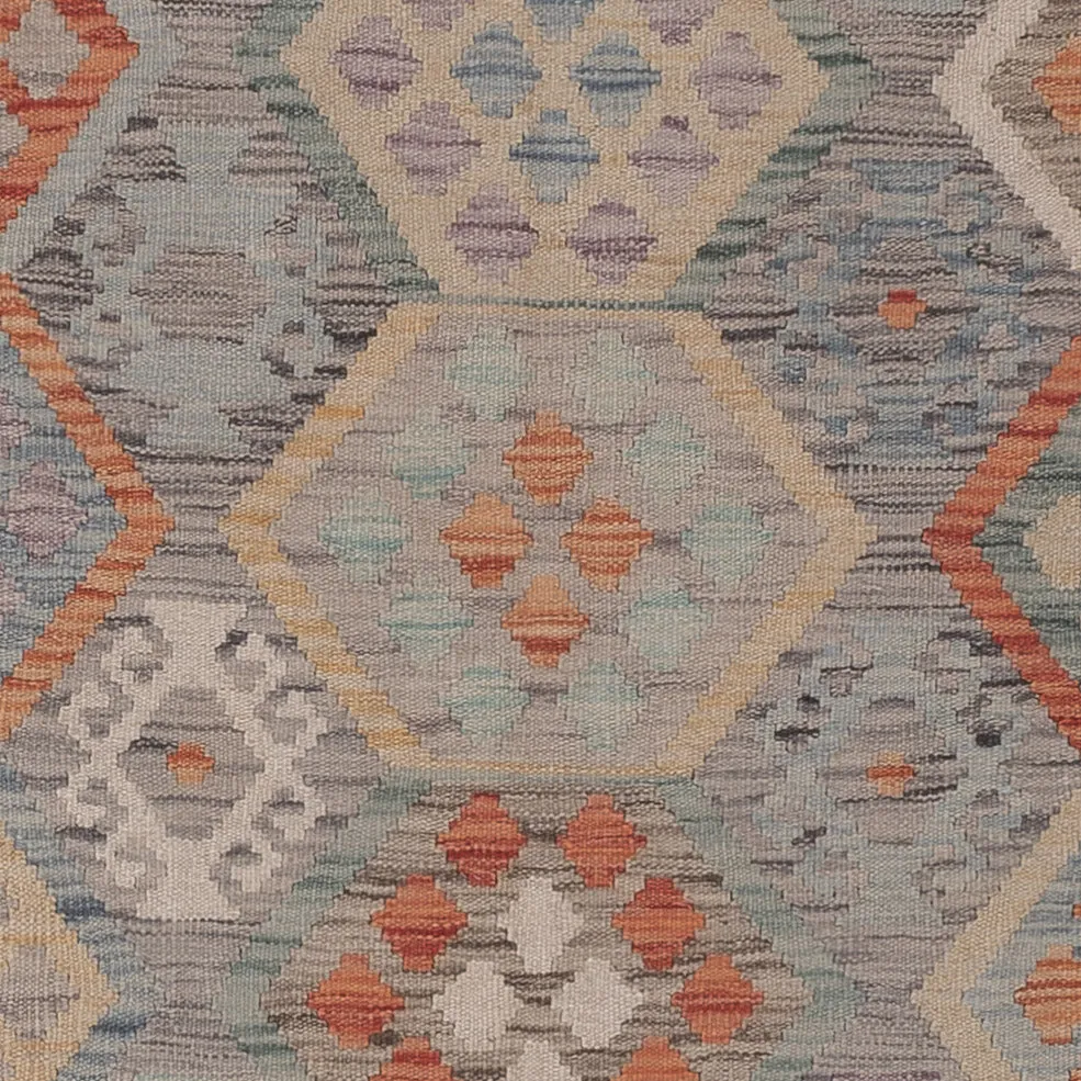 Kelim Teppich - Splash - 288 x 203 cm - mehrfarbig