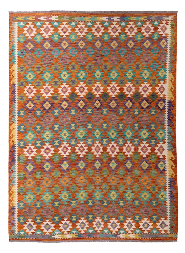 Kelim Teppich - Splash - 292 x 213 cm - mehrfarbig