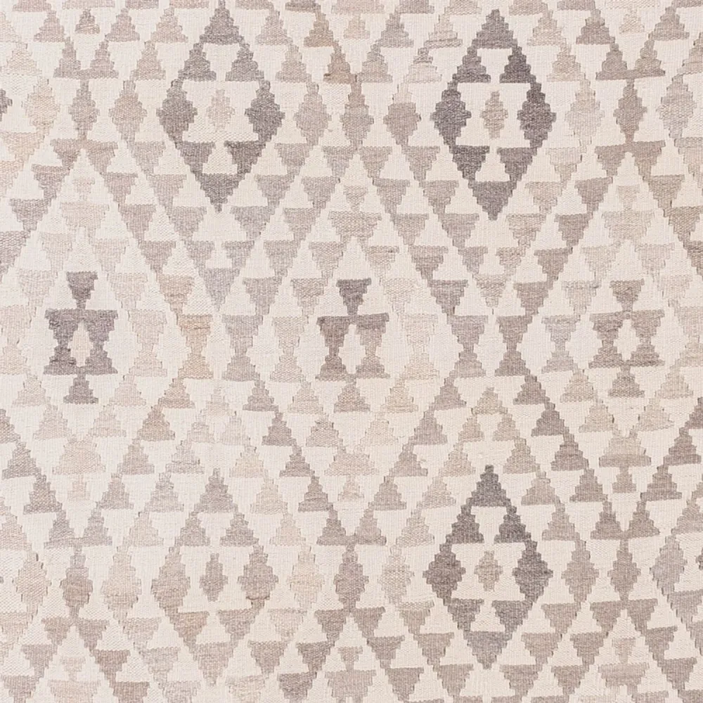 Kelim Teppich - Splash - 294 x 208 cm - grau