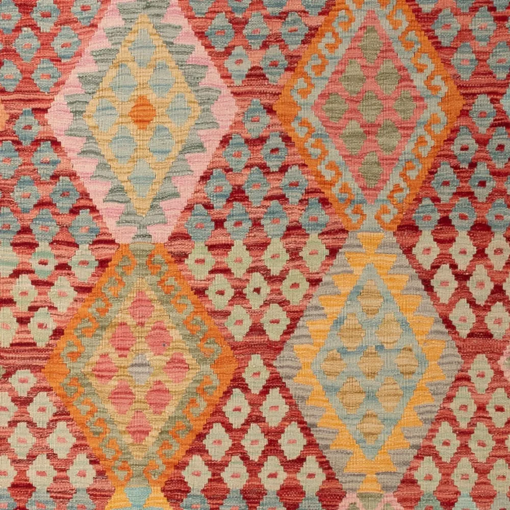 Kelim Teppich - Splash - 308 x 206 cm - mehrfarbig