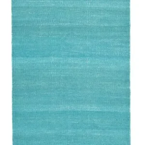 Kelim Teppich - Trendy 160 x 90 cm - türkis