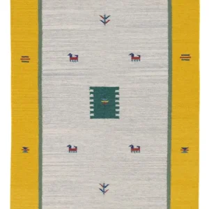 Kelim Teppich - Trendy 180 x 120 cm - beige