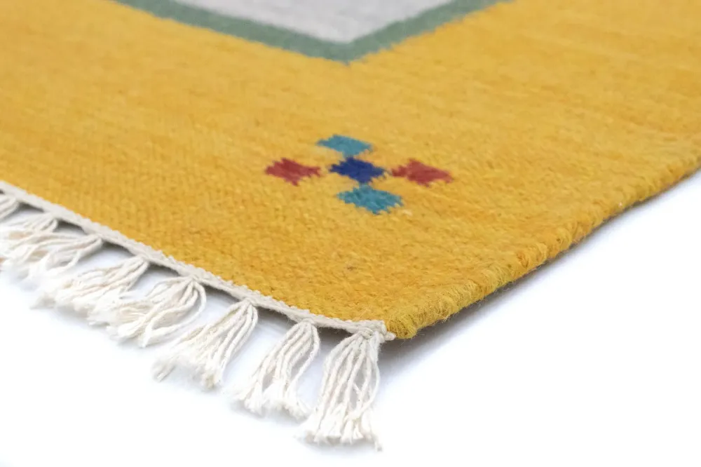 Kelim Teppich - Trendy 180 x 120 cm - beige