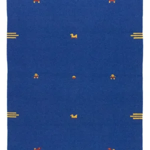 Kelim Teppich - Trendy 180 x 120 cm - blau