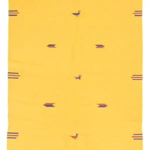 Kelim Teppich - Trendy - 180 x 120 cm - gelb