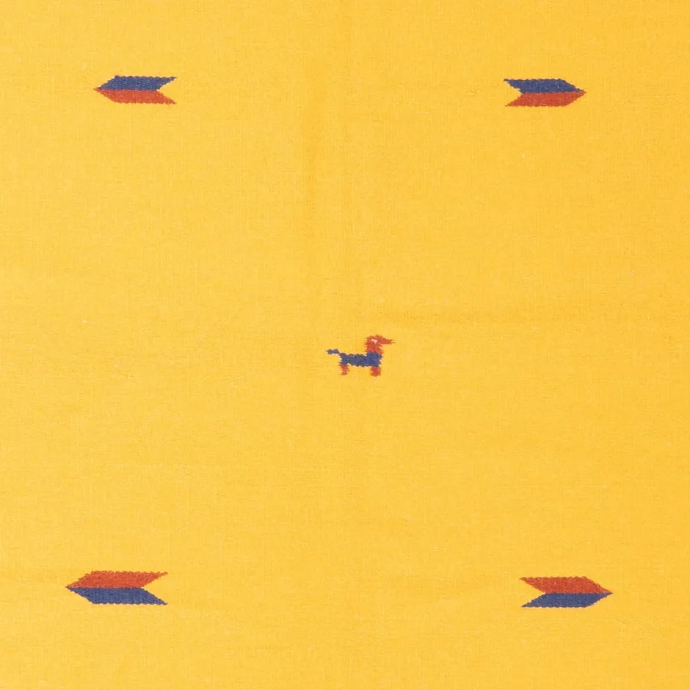 Kelim Teppich - Trendy - 180 x 120 cm - gelb