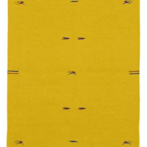 Kelim Teppich - Trendy 180 x 120 cm - gelb
