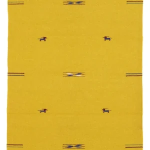Kelim Teppich - Trendy 180 x 120 cm - gelb